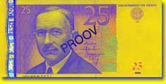 25 kroon banknote frontside 25 kroon banknote frontside